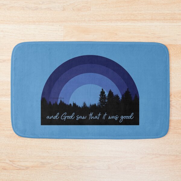 Item preview, God saw that it was good Evergreen chill sunset Christian encouragement T-shirt designed and sold by FTLOG.