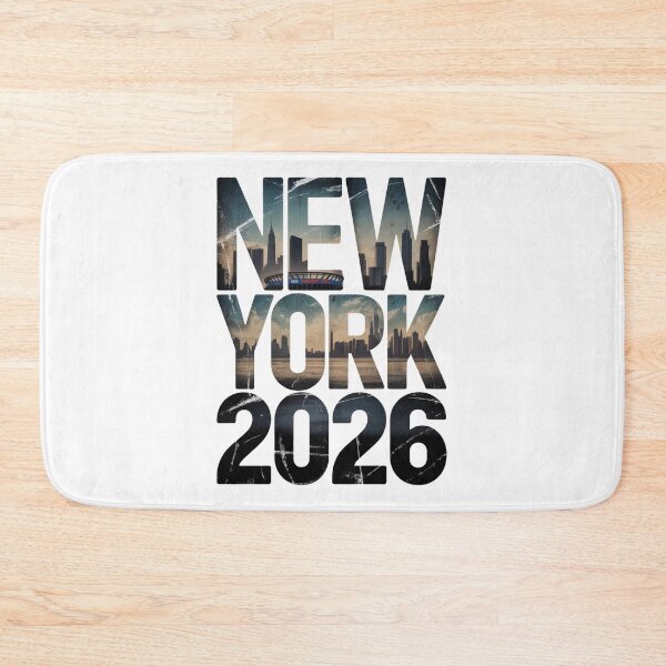 Item preview, New York 2026 MetLife Stadium Skyline T-Shirt V9 designed and sold by DarylWelsh2024.