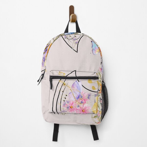 Item preview, "The Axe of Harmony - Floral and Musical Design" designed and sold by Diseño que alegran tu día.