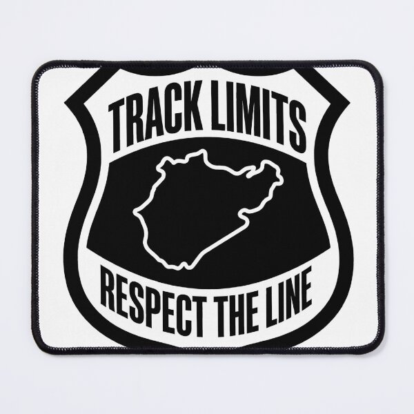 Item preview, Track Limits - Respect the Line designed and sold by GarageGraphics.