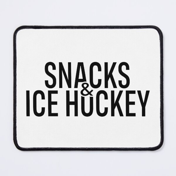 Item preview, Snacks and Ice Hockey - AA0180B designed and sold by LionsHut.