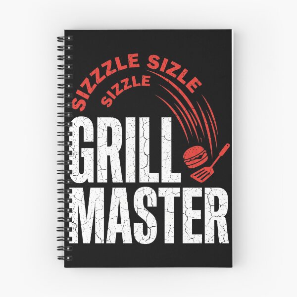 Item preview, Sizzle Grill Master BBQ Burger Typography designed and sold by TeNovaStudio.