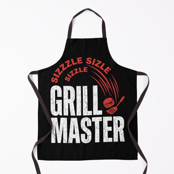 Item preview, Sizzle Grill Master BBQ Burger Typography designed and sold by TeNovaStudio.