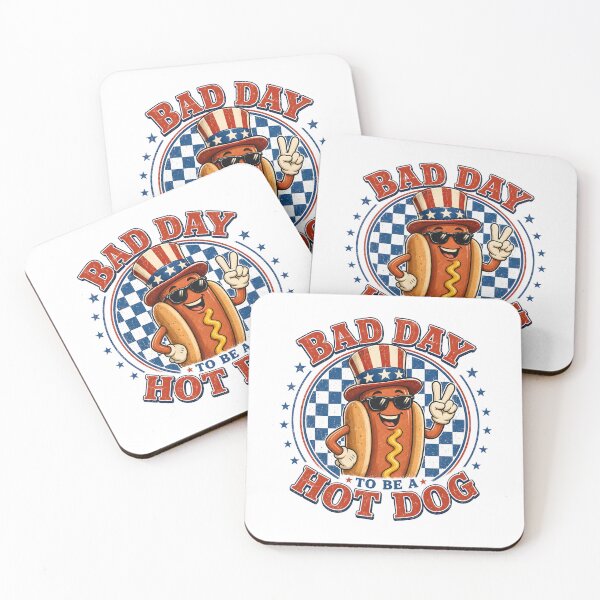 Item preview, Bad Day to Be A Hot Dog designed and sold by zoes-ink.