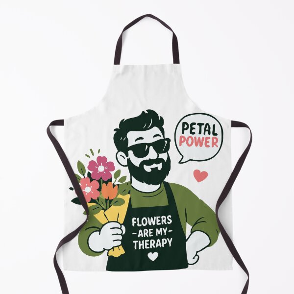 Item preview, Florist Papa Gift - Flower Man - Sticker - Tee designed and sold by RedStreamStudio.