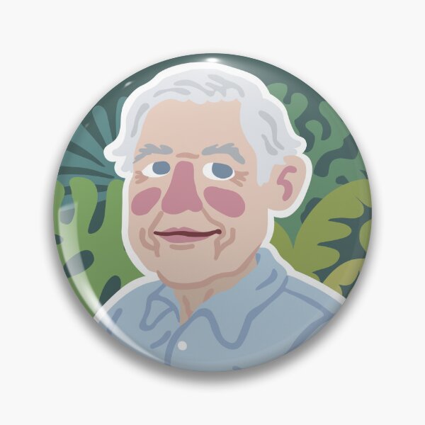 Artikelvorschau, David Attenborough entworfen und verkauft von Victoria Barron.