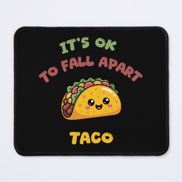 Item preview, It's Ok To Fall Apart Taco Funny Gift For Taco Lovers designed and sold by WearFine.