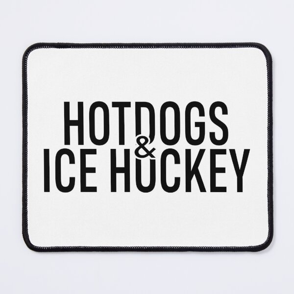 Item preview, AA0179B - Hotdogs and Ice Hockey designed and sold by LionsHut.