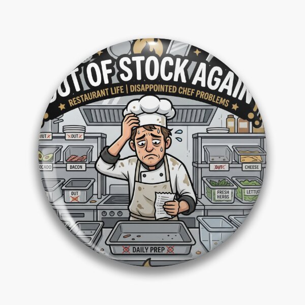 Item preview, Out Of Stock Again: The Retail Struggle designed and sold by BrewChef.