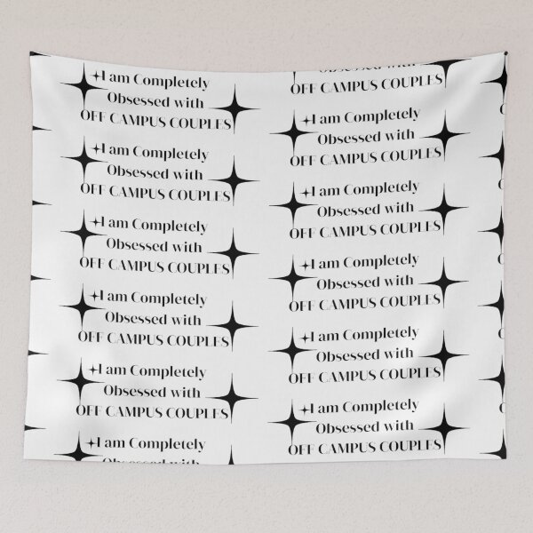 Item preview, I am Completely Obsessed with OffCampus Couples designed and sold by Ranasko.