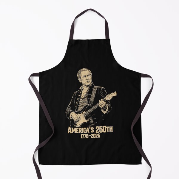 Item preview, George Bush Playing Guitar 4th Of July 250th Anniversary designed and sold by b3ida-zl.