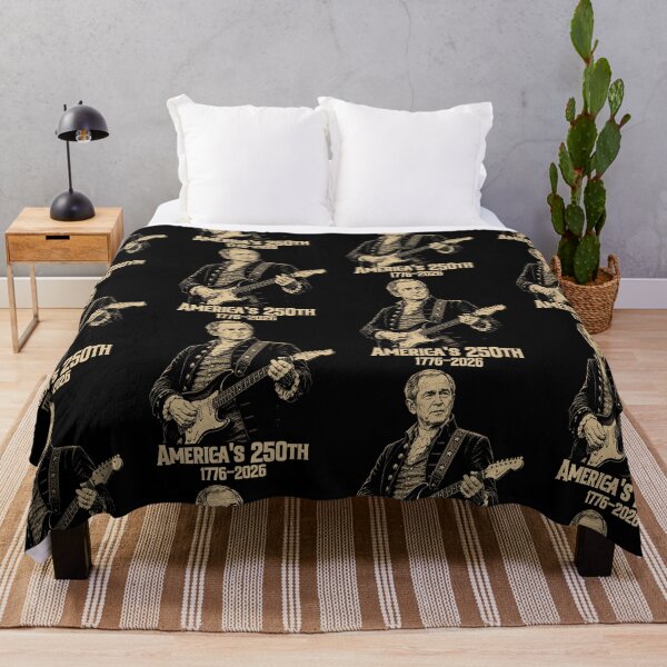 Item preview, George Bush Playing Guitar 4th Of July 250th Anniversary designed and sold by b3ida-zl.