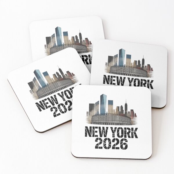 Item preview, New York 2026 MetLife Stadium Skyline T-Shirt V11 designed and sold by DarylWelsh2024.