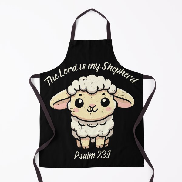 Item preview, Cute Christian Sheep The Lord Is My Shepherd Psalm Verse Kids Apparel designed and sold by EricCotanori.