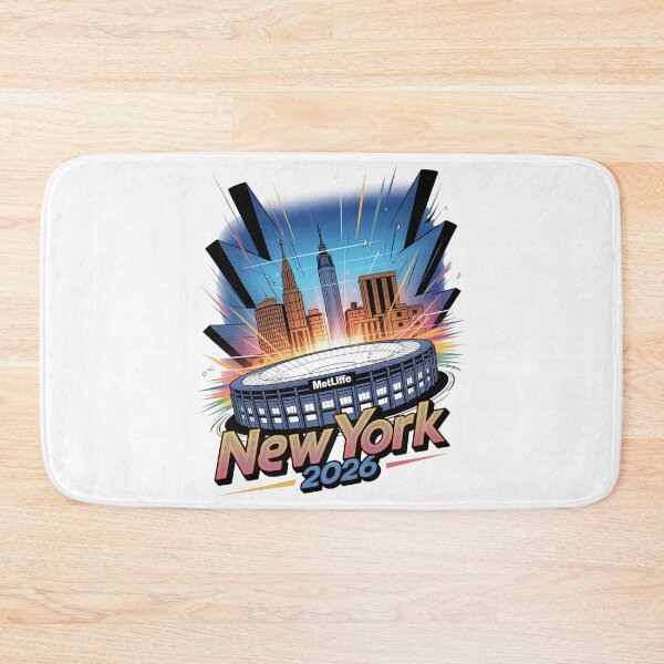 Item preview, New York 2026 MetLife Stadium Skyline T-Shirt V12 designed and sold by DarylWelsh2024.