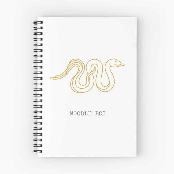 Item preview, Minimalist Noodle Boi Spaghetti Snake Line Art designed and sold by DuckOddity.