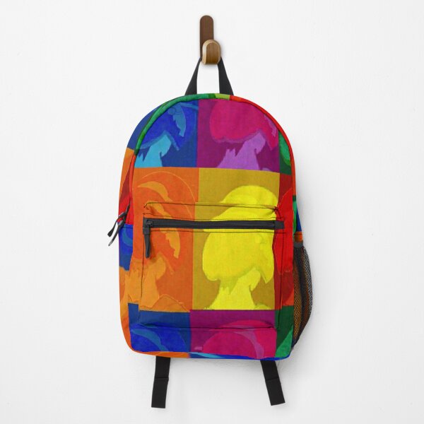 Item preview, Colorful Rainbow Geisha Silhouette designed and sold by Kokeshidreams.