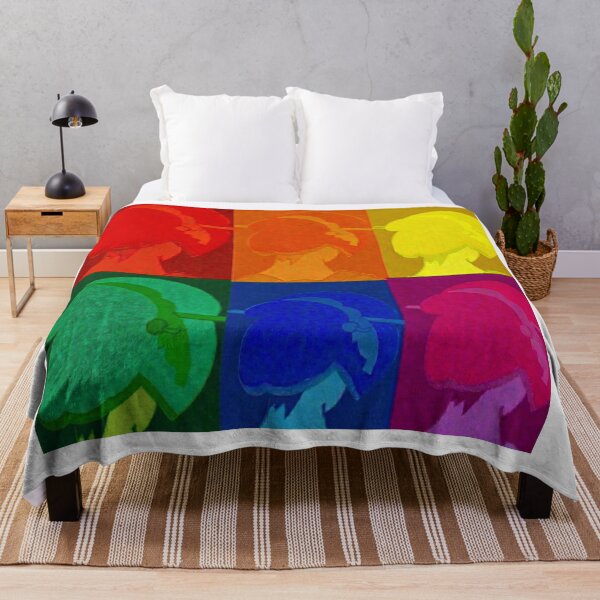 Item preview, Colorful Rainbow Geisha Silhouette designed and sold by Kokeshidreams.