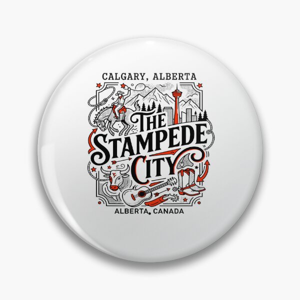 Item preview, Calgary Alberta Canada The Stampede City Skyline  Design designed and sold by b3ida-zl.