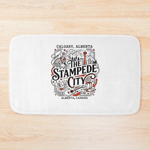 Item preview, Calgary Alberta Canada The Stampede City Skyline  Design designed and sold by b3ida-zl.