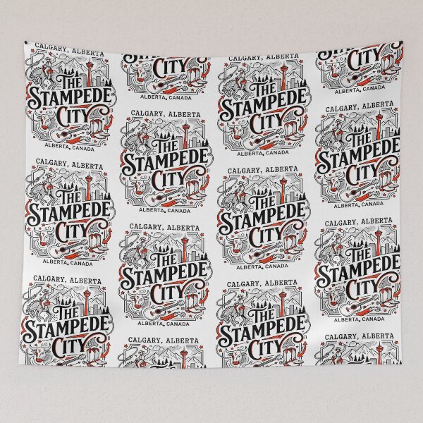 Item preview, Calgary Alberta Canada The Stampede City Skyline  Design designed and sold by b3ida-zl.