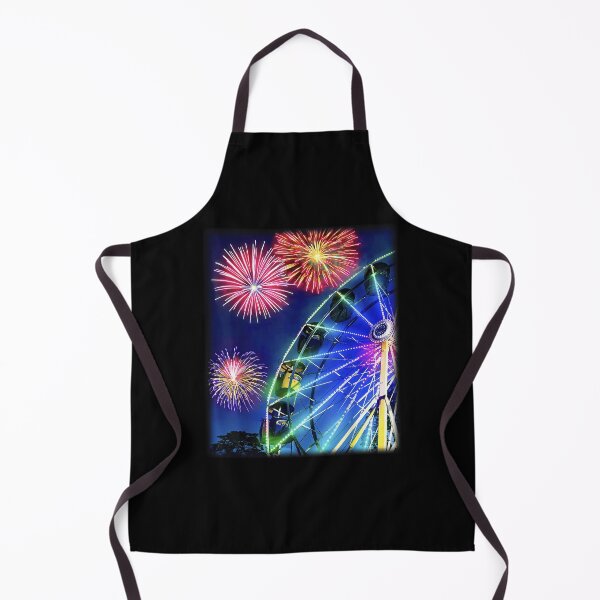 Item preview, Ferris Wheel Fireworks Summer Carnival Night designed and sold by b3ida-zl.