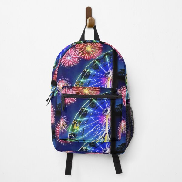 Item preview, Ferris Wheel Fireworks Summer Carnival Night designed and sold by b3ida-zl.