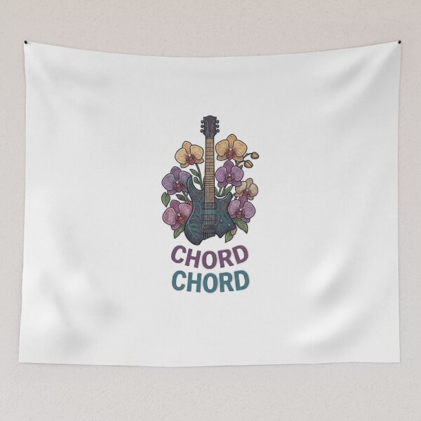 Item preview, Copy of An electric guitar surrounded by cherry blossoms designed and sold by Ahmedsyde.