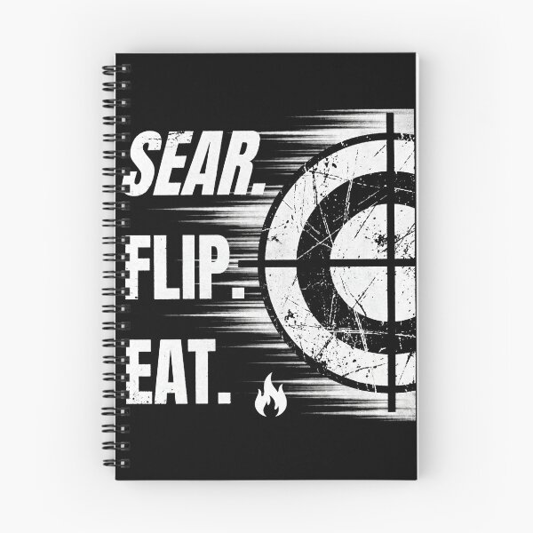 Item preview, Tactical BBQ Sear Flip Eat Crosshair Grilling designed and sold by TeNovaStudio.