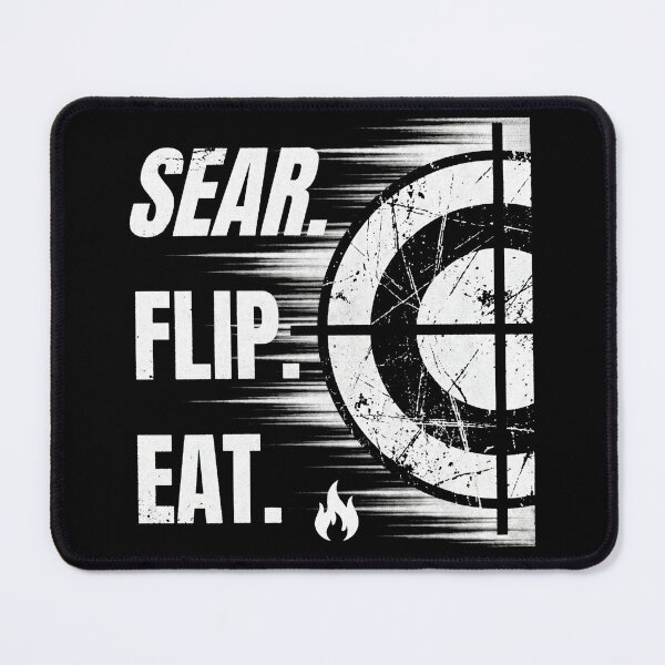 Item preview, Tactical BBQ Sear Flip Eat Crosshair Grilling designed and sold by TeNovaStudio.