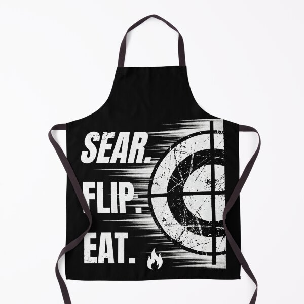 Item preview, Tactical BBQ Sear Flip Eat Crosshair Grilling designed and sold by TeNovaStudio ⭐⭐⭐⭐⭐.