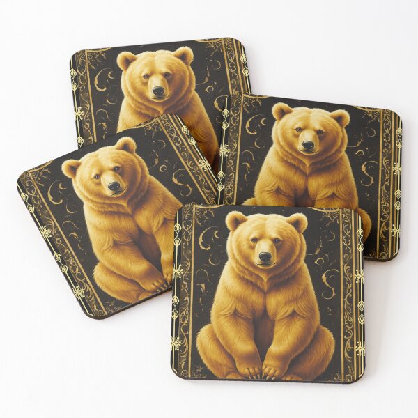 Item preview, Golden Guardian Bear designed and sold by Phitwhim.