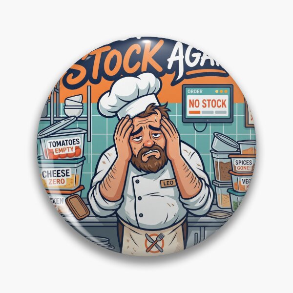 Item preview, Out Of Stock Again: Better Luck Next Time designed and sold by BrewChef.