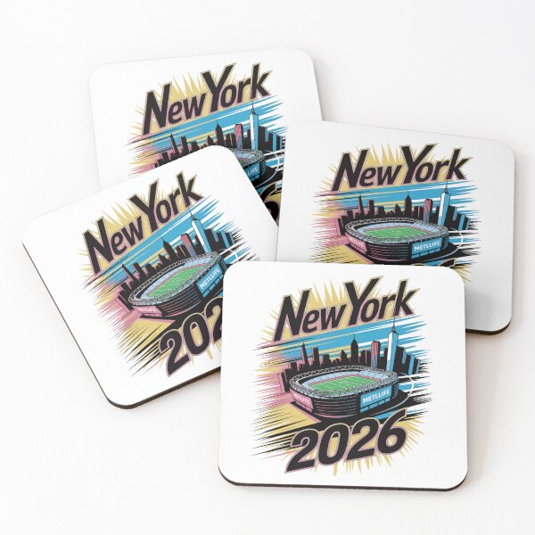 Item preview, New York 2026 MetLife Stadium Skyline T-Shirt V15 designed and sold by DarylWelsh2024.