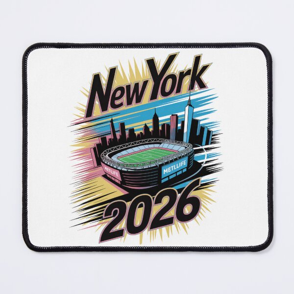 Item preview, New York 2026 MetLife Stadium Skyline T-Shirt V15 designed and sold by DarylWelsh2024.
