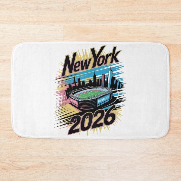 Item preview, New York 2026 MetLife Stadium Skyline T-Shirt V15 designed and sold by DarylWelsh2024.