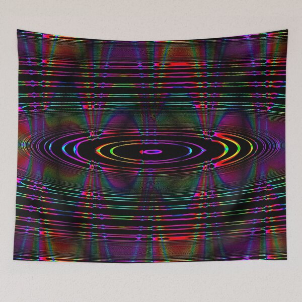 Item preview, Abstract Pattern "Multicolored oval 2"  designed and sold by Gluecknika.