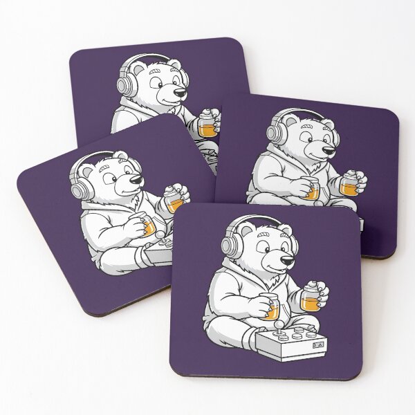 Item preview, Arcade Gamer Bear | Honey & Joystick | Retro Streetwear designed and sold by The Cartridge Club.