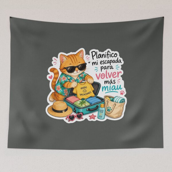 Item preview, Suitcase packed, mustache in the sun ☀️? designed and sold by Opps-diseño.