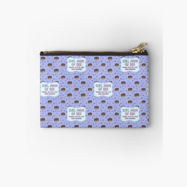Item preview, Girl Mom of 6 Cute Otter Purple Pattern designed and sold by Itsheartshop.