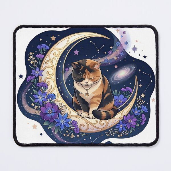 Item preview, The Gardener: Calico British Shorthair designed and sold by LunaCatLab.