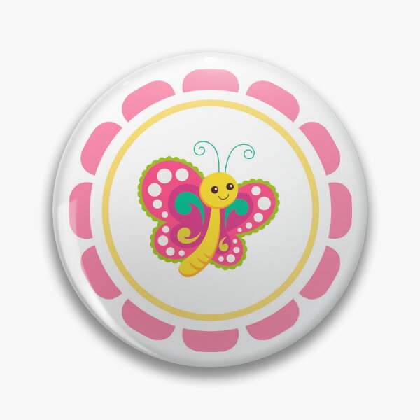 Item preview, Cute Kawaii Butterfly Flower Sticker Transparent Background designed and sold by NadDot.