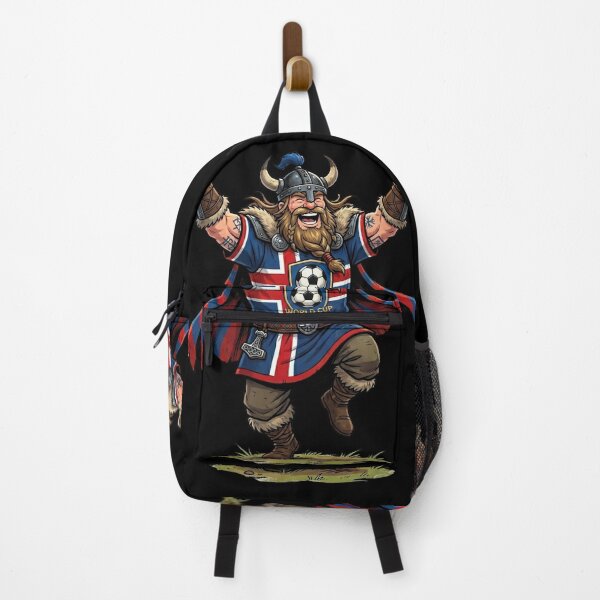 Item preview, Viking Soccer Fan Celebrating — Funny World Cup 2026 designed and sold by David Mateo ArtWorks.