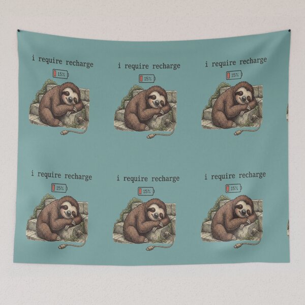 Item preview, I Require Recharge Classic T Shirt designed and sold by Lulu Shop.
