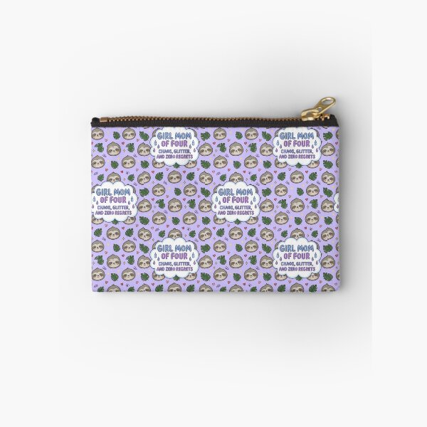 Item preview, Girl Mom of 4 Cute Sloth Pattern designed and sold by Itsheartshop.