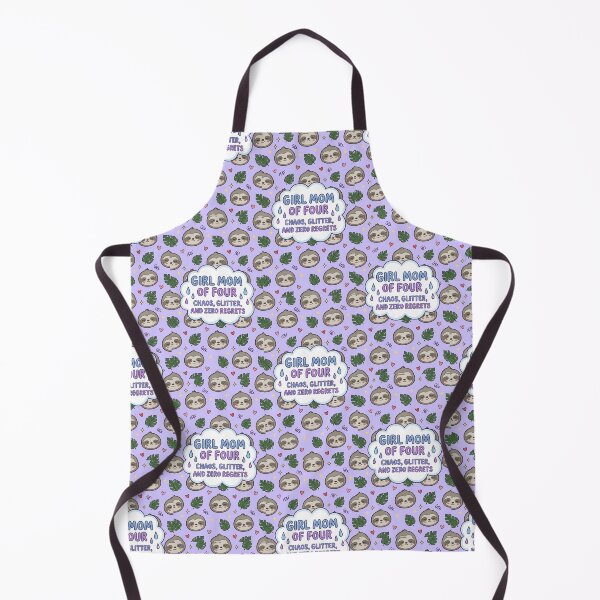 Item preview, Girl Mom of 4 Cute Sloth Pattern designed and sold by Itsheartshop.