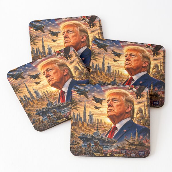Item preview, Trump Middle East Tour Operation Epic Fury  designed and sold by bohemianbrigade.