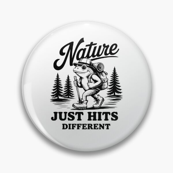 Item preview, Nature Just Hits Different designed and sold by FloraliteCo.