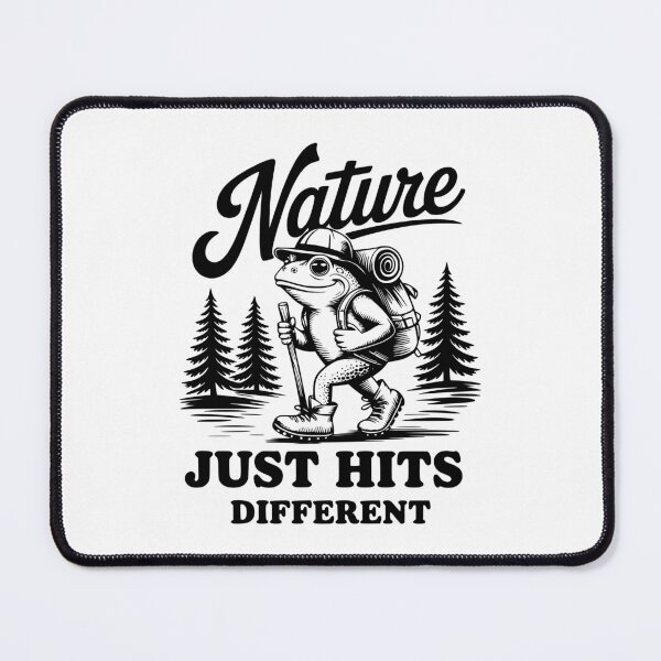 Item preview, Nature Just Hits Different designed and sold by FloraliteCo.