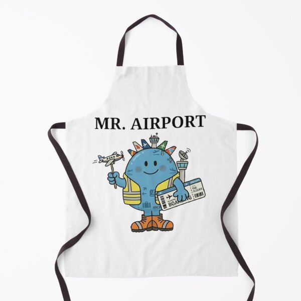 Item preview, Mr Airport Character Travel Vacation Holiday Airplane Plane Boarding Pass Flight designed and sold by SamiraArts.